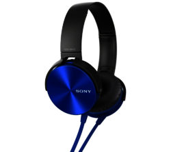 SONY  MDR-XB450APL Headphones - Blue
